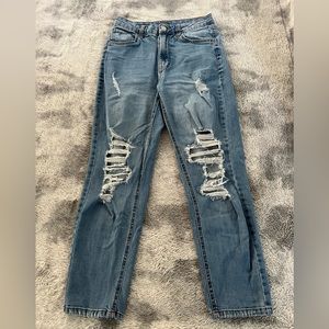 Wild Fable highest rise mom jean